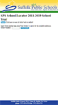 Mobile Screenshot of locate.spsk12.net
