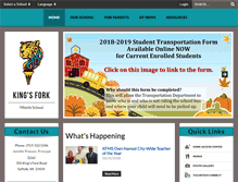 Tablet Screenshot of kfms.spsk12.net