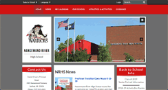 Desktop Screenshot of nrhs.spsk12.net