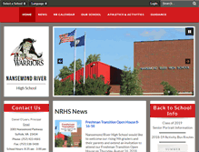 Tablet Screenshot of nrhs.spsk12.net